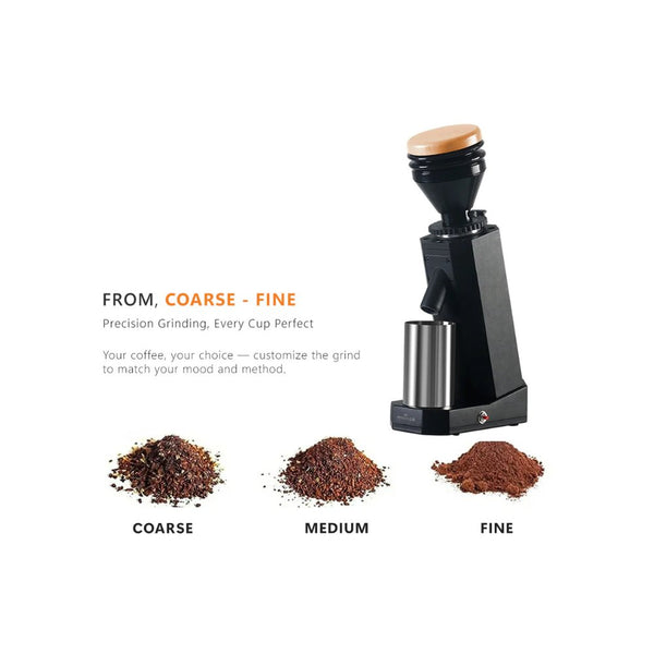 Macnoa MacGrind Grande DLC coffee grinder with titanium burr and 19 grind levels Qatar