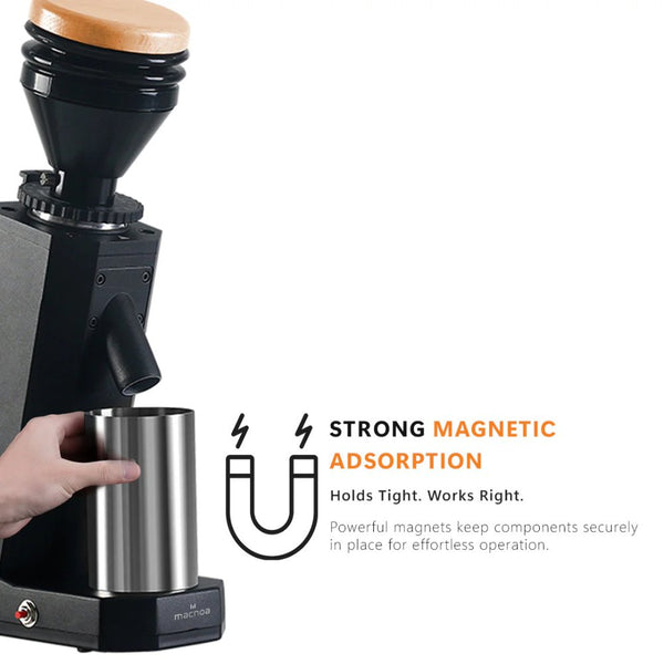 Macnoa MacGrind Grande DLC coffee grinder with titanium burr and 19 grind levels Qatar
