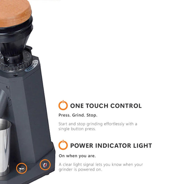 Macnoa MacGrind Grande DLC coffee grinder with titanium burr and 19 grind levels Qatar