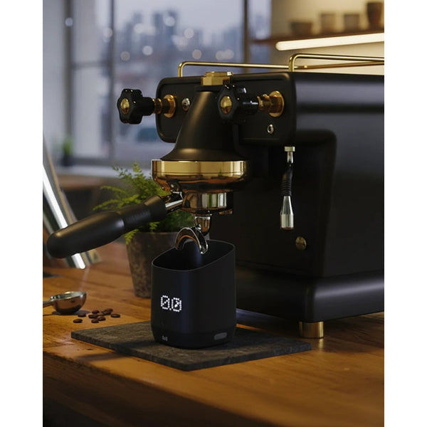 Macnoa MacScale Cup digital coffee scale with LED display and precise dosing Black Qatar