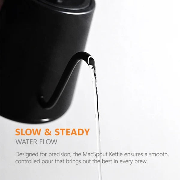 Macnoa MacSpout 800ml electric pour over kettle with temperature control Qatar