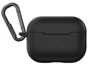 MagEasy Skin AirPods 1 & 2 Case in Black with shockproof TPU material.