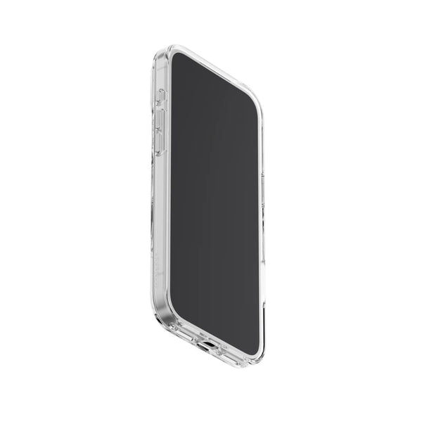 Mageasy Bright 360 M Transparent Silver clear case for iPhone 18 Pro Max with 360° stand, MagSafe and 16-ft protection in Qatar