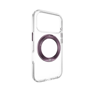 Mageasy Bright 360 M Transparent Nebula clear case for iPhone 18 Pro with 360° stand, MagSafe and 16-ft protection in Qatar