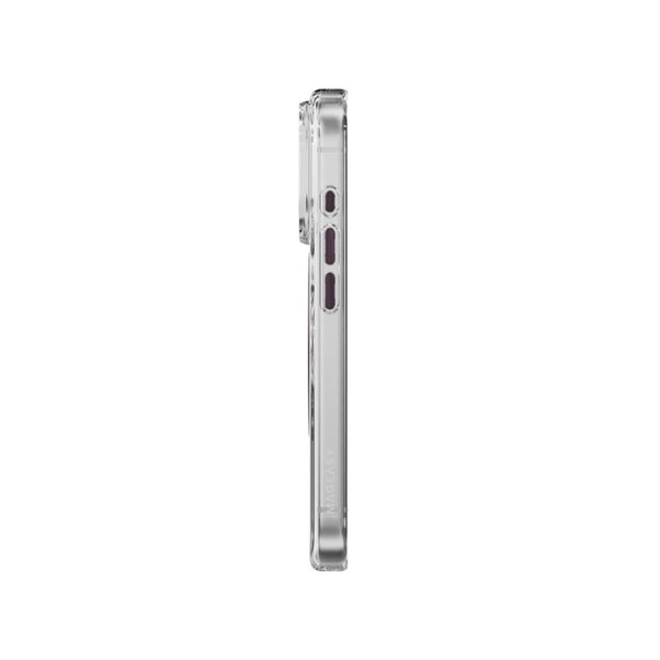 Mageasy Bright 360 M Transparent Nebula clear case for iPhone 18 Pro with 360° stand, MagSafe and 16-ft protection in Qatar