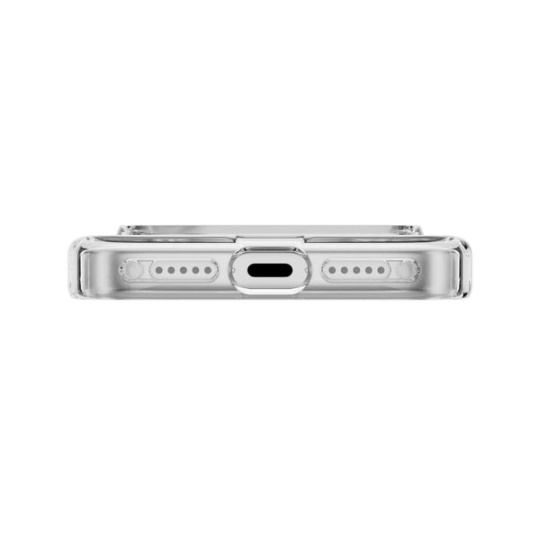 Mageasy Bright 360 M Transparent Silver clear case for iPhone 18 Pro with 360° stand, MagSafe and 16-ft protection in Qatar