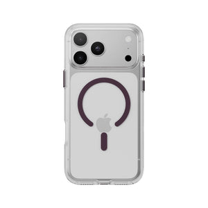 Mageasy Bright M Transparent Nebula Ring clear case for iPhone 18 Pro Max with 90% optical transmittance and MagSafe in Qatar