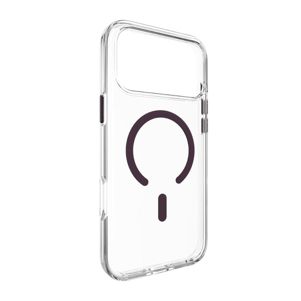 Mageasy Bright M Transparent Nebula Ring clear case for iPhone 18 Pro Max with 90% optical transmittance and MagSafe in Qatar