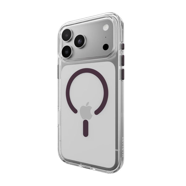 Mageasy Bright M Transparent Nebula Ring clear case for iPhone 18 Pro Max with 90% optical transmittance and MagSafe in Qatar