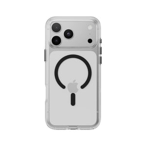 Mageasy Bright M Transparent Slate Ring clear case for iPhone 18 Pro Max with 90% optical transmittance and MagSafe in Qatar
