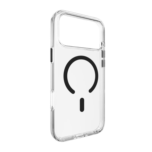 Mageasy Bright M Transparent Slate Ring clear case for iPhone 18 Pro Max with 90% optical transmittance and MagSafe in Qatar