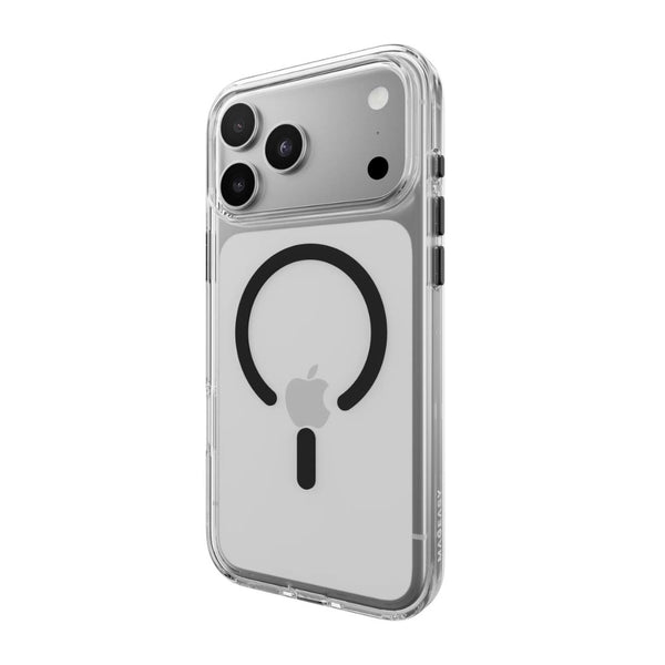 Mageasy Bright M Transparent Slate Ring clear case for iPhone 18 Pro Max with 90% optical transmittance and MagSafe in Qatar
