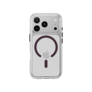 Mageasy Bright M Transparent Nebula Ring clear case for iPhone 18 Pro with 90% optical transmittance and MagSafe in Qatar