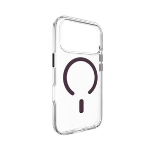 Mageasy Bright M Transparent Nebula Ring clear case for iPhone 18 Pro with 90% optical transmittance and MagSafe in Qatar