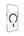 Mageasy Bright M Transparent Slate Ring clear case for iPhone 18 Pro with 90% optical transmittance and MagSafe in Qatar