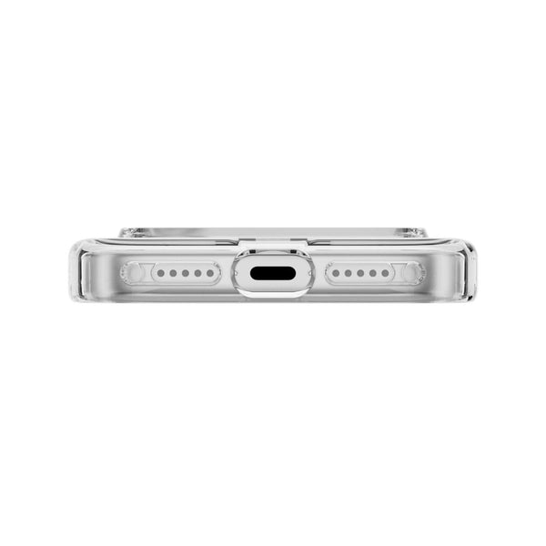 Mageasy Bright M Transparent White Ring clear case for iPhone 18 Pro with 90% optical transmittance and MagSafe in Qatar