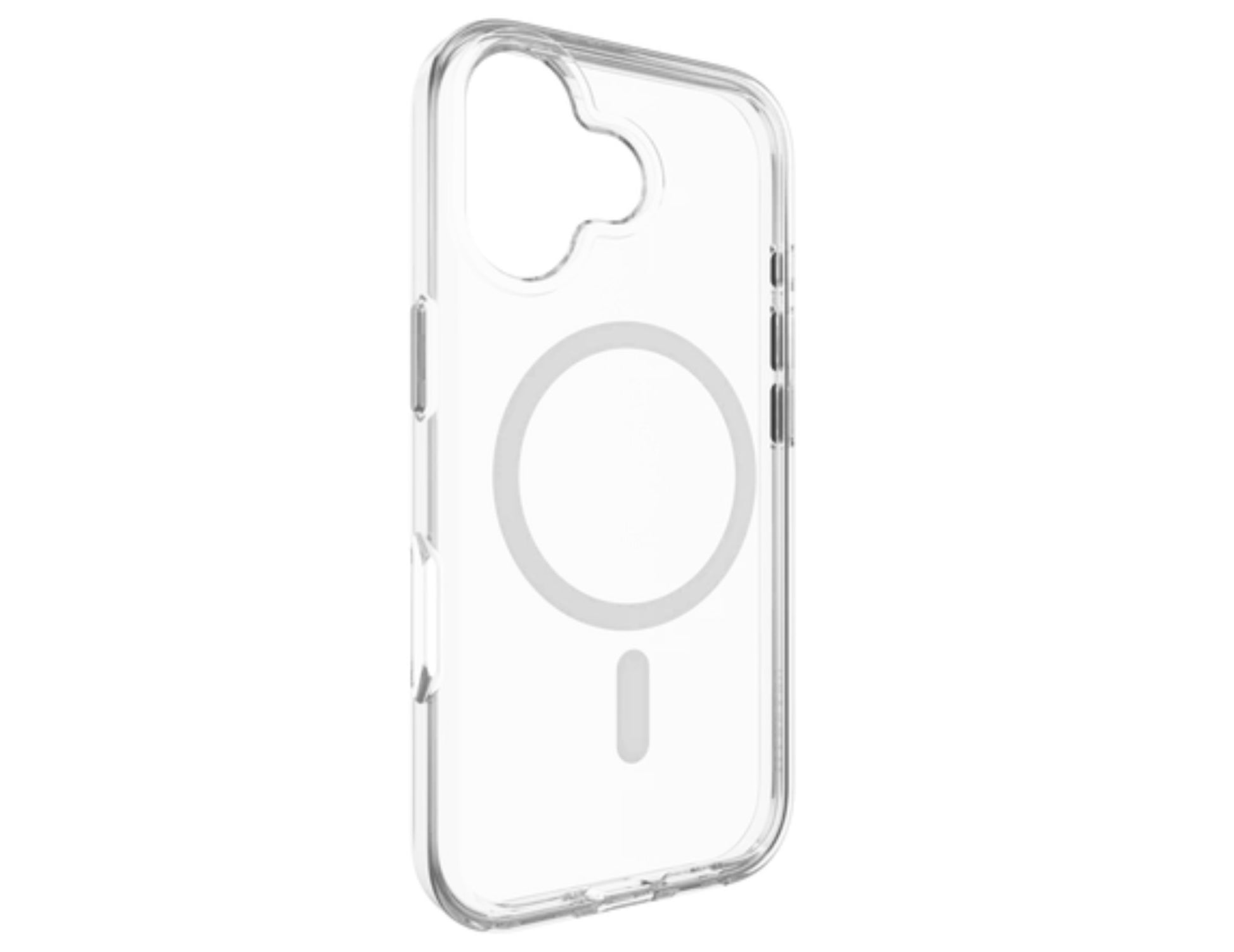 MagEasy Bright M Never Yellowing Protective Clear Case for iPhone 17 Series, MagSafe ring, metal buttons, 16ft drop-proof, anti-yellow, at Thabthaba Store Qatar