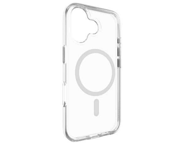 MagEasy Bright M Never Yellowing Protective Clear Case for iPhone 17 Series, MagSafe ring, metal buttons, 16ft drop-proof, anti-yellow, at Thabthaba Store Qatar