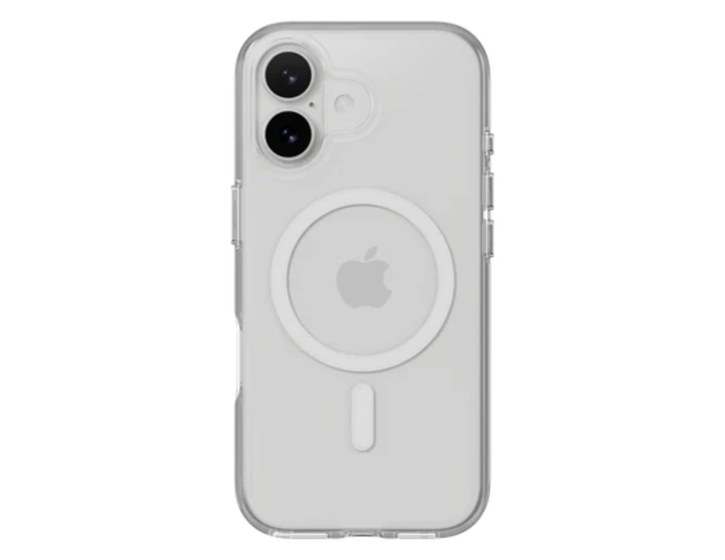 MagEasy Bright M Never Yellowing Protective Clear Case for iPhone 17 Series, MagSafe ring, metal buttons, 16ft drop-proof, anti-yellow, at Thabthaba Store Qatar