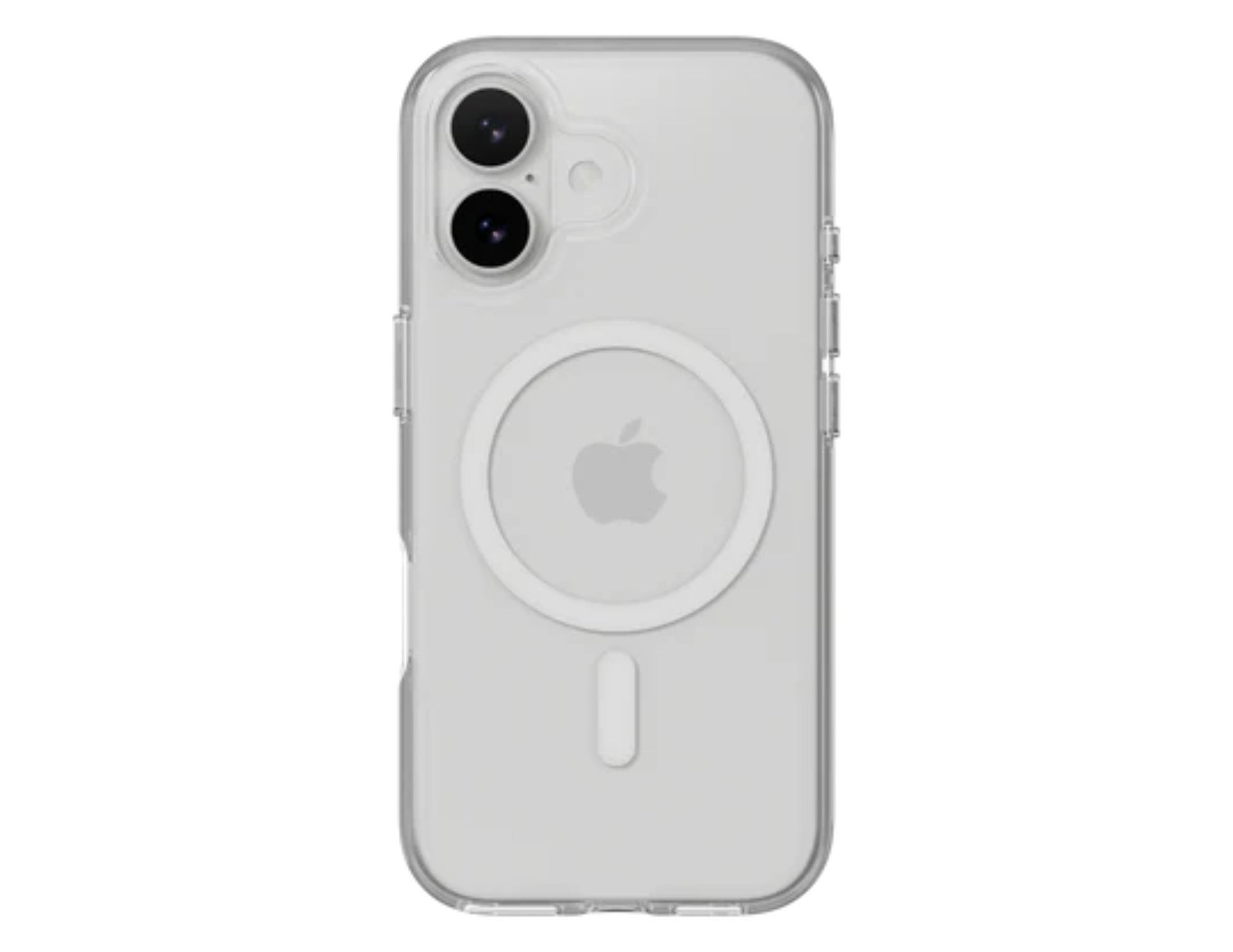 MagEasy Bright M Never Yellowing Protective Clear Case for iPhone 17 Series, MagSafe ring, metal buttons, 16ft drop-proof, anti-yellow, at Thabthaba Store Qatar