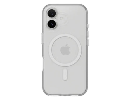 MagEasy Bright M Never Yellowing Protective Clear Case for iPhone 17 Series, MagSafe ring, metal buttons, 16ft drop-proof, anti-yellow, at Thabthaba Store Qatar