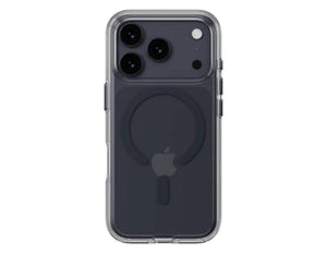 MagEasy Bright M Never Yellowing Protective Clear Case for iPhone 17 Series, MagSafe ring, metal buttons, 16ft drop-proof, anti-yellow, at Thabthaba Store Qatar