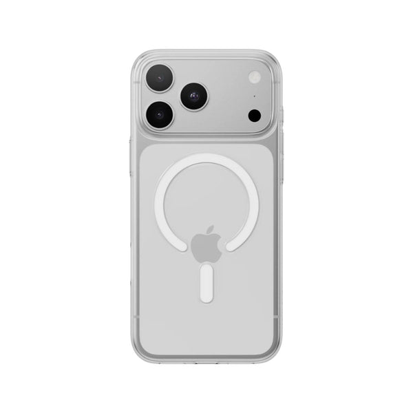 Mageasy Cryst M Transparent clear case for iPhone 18 Pro Max with 0.99mm ultra-thin design, anti-yellowing PC and MagSafe in Qatar