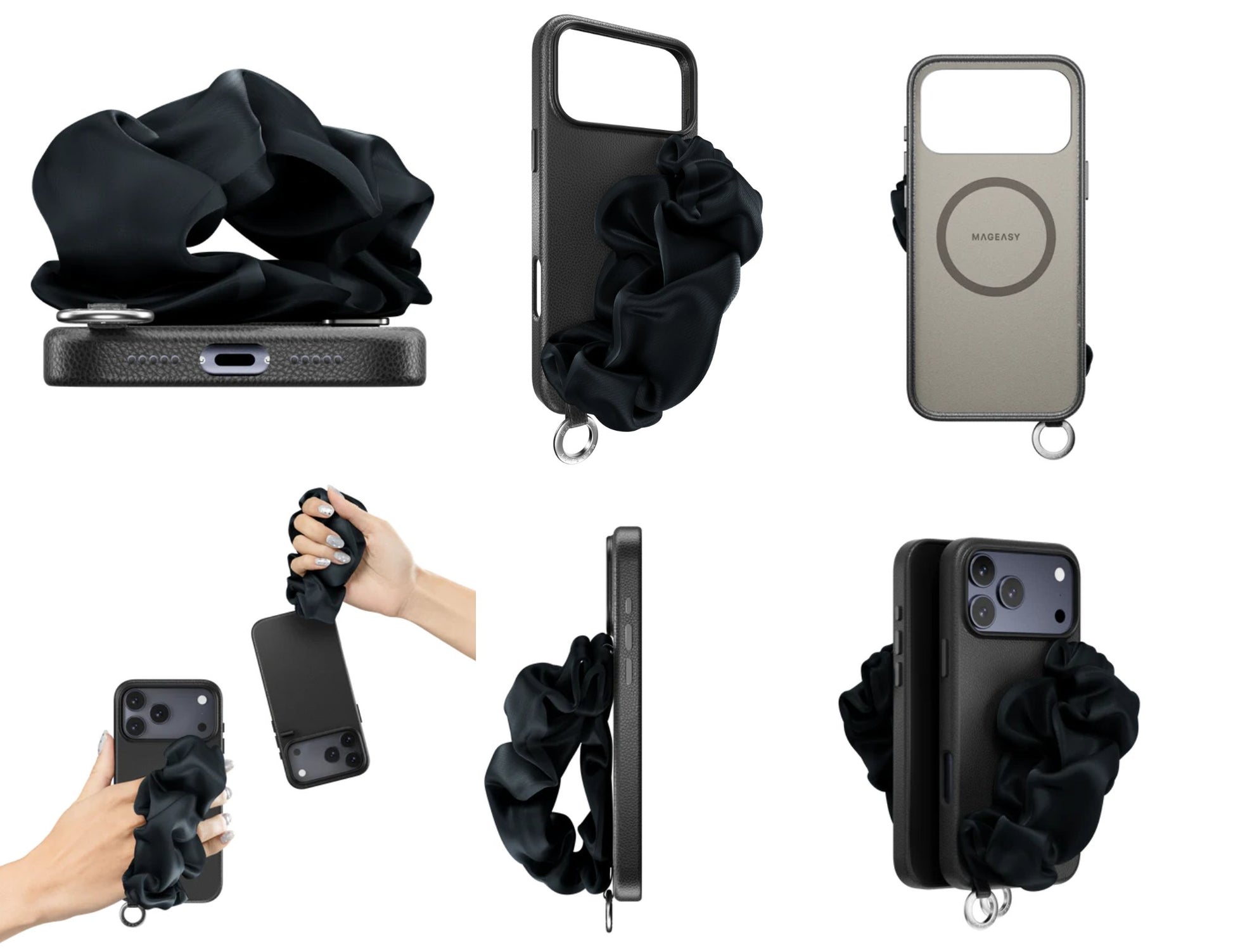 MagEasy Foulard M Bracelet Case silk strap iPhone 17 Pro Max Qatar