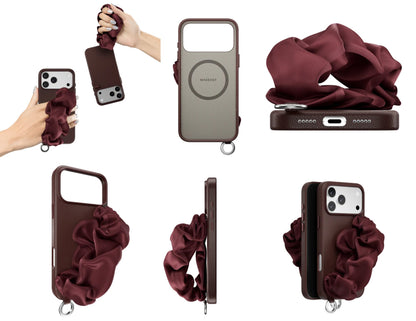 MagEasy Foulard M Bracelet Case silk strap iPhone 17 Pro Max Qatar