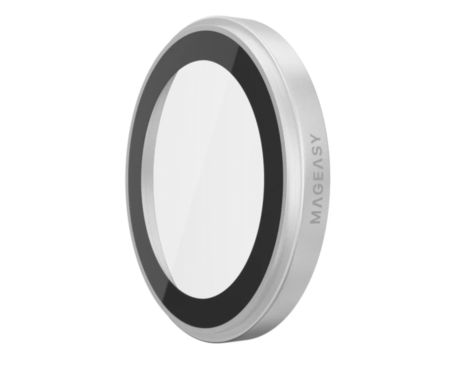 MagEasy Lenz Sapphire Camera Lens Protector for iPhone 17 Pro / Pro Max, synthetic sapphire, IP68 waterproof, PVD MAX titanium metal frame, easy install, at Thabthaba Store Qatar