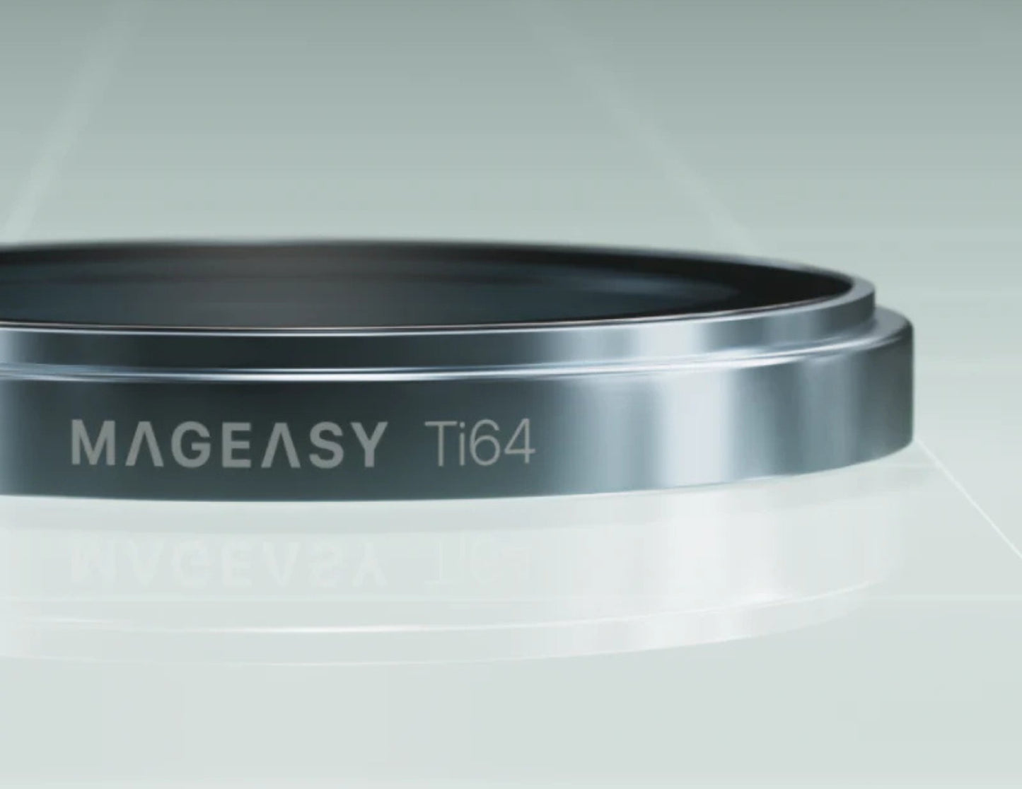 MagEasy Lenz Sapphire Camera Lens Protector for iPhone 17 Pro / Pro Max, synthetic sapphire, IP68 waterproof, PVD MAX titanium metal frame, easy install, at Thabthaba Store Qatar