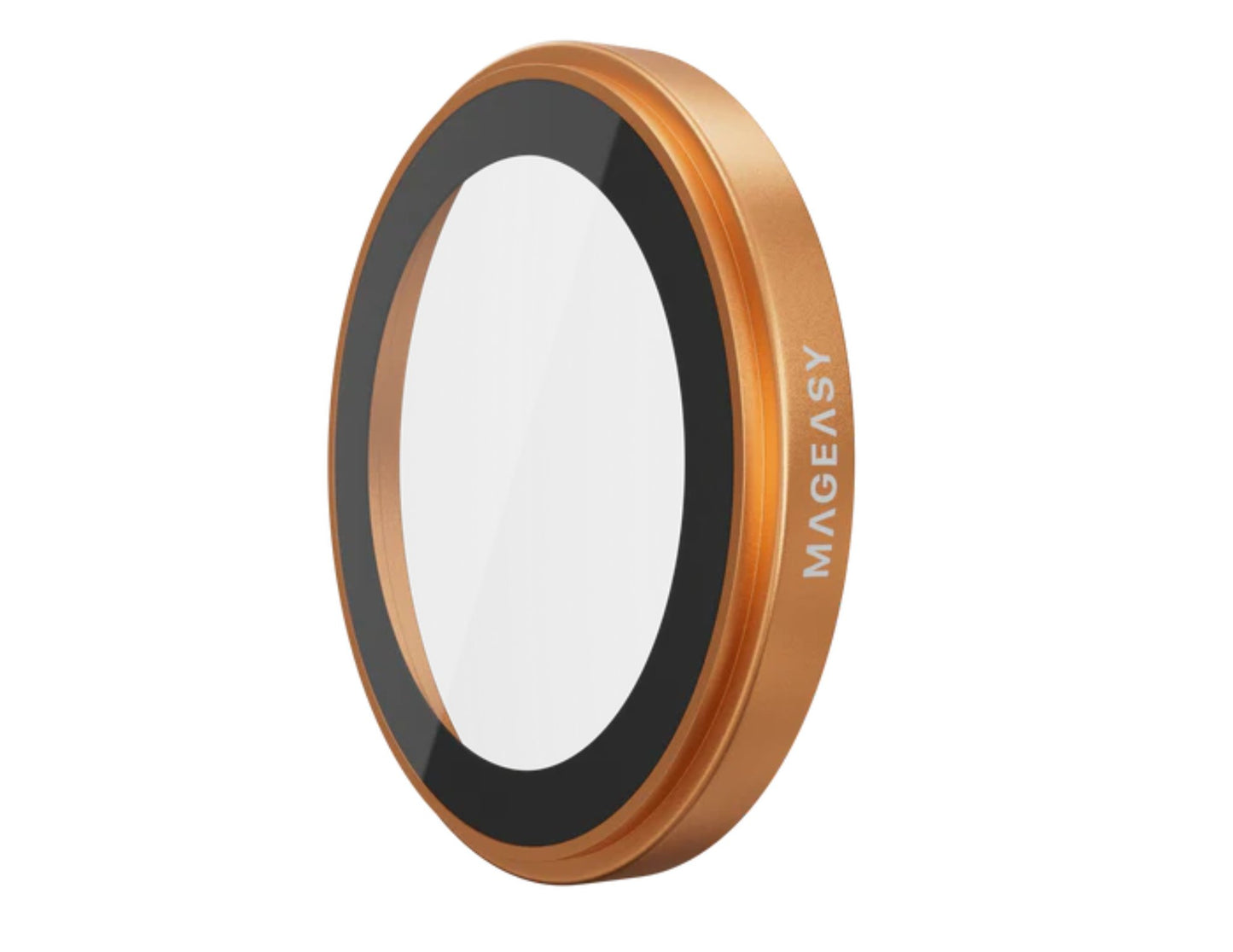 MagEasy Lenz Sapphire Camera Lens Protector for iPhone 17 Pro / Pro Max, synthetic sapphire, IP68 waterproof, PVD MAX titanium metal frame, easy install, at Thabthaba Store Qatar