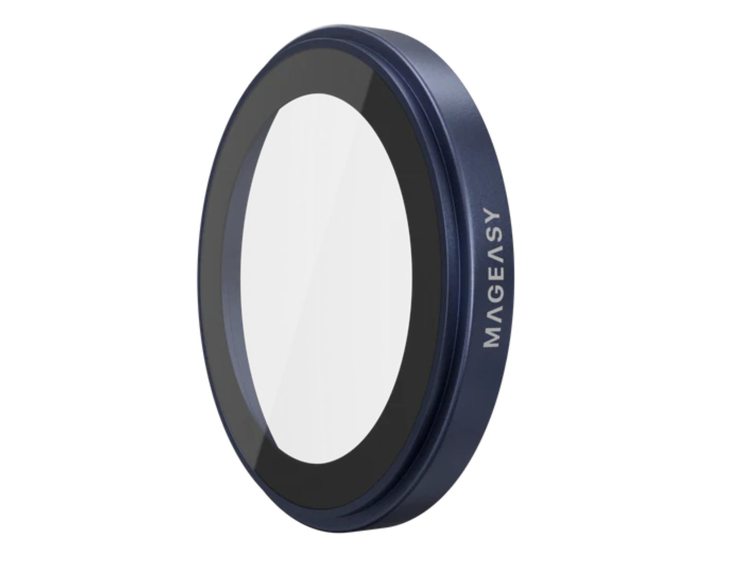 MagEasy Lenz Sapphire Camera Lens Protector for iPhone 17 Pro / Pro Max, synthetic sapphire, IP68 waterproof, PVD MAX titanium metal frame, easy install, at Thabthaba Store Qatar