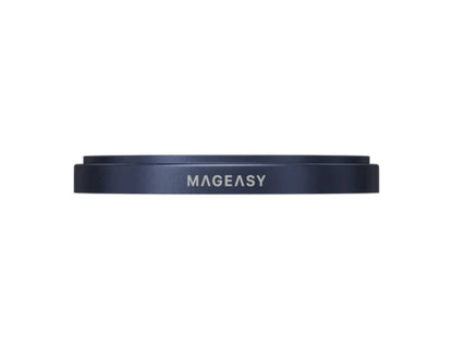 MagEasy Lenz Sapphire Camera Lens Protector for iPhone 17 Pro / Pro Max, synthetic sapphire, IP68 waterproof, PVD MAX titanium metal frame, easy install, at Thabthaba Store Qatar