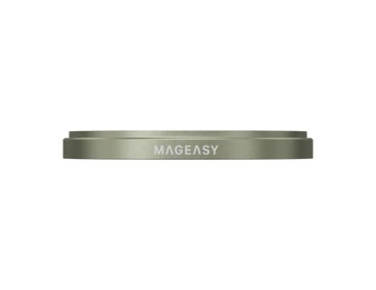 MagEasy Lenz Sapphire Camera Lens Protector for iPhone 17, synthetic sapphire, SGF IP68 waterproof certified, premium metal frame with PVD MAX coating, easy install, at Thabthaba Store Qatar