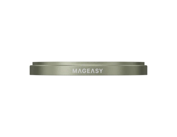MagEasy Lenz Sapphire Camera Lens Protector for iPhone 17, synthetic sapphire, SGF IP68 waterproof certified, premium metal frame with PVD MAX coating, easy install, at Thabthaba Store Qatar