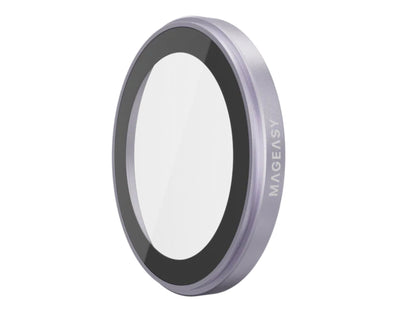 MagEasy Lenz Sapphire Camera Lens Protector for iPhone 17, synthetic sapphire, SGF IP68 waterproof certified, premium metal frame with PVD MAX coating, easy install, at Thabthaba Store Qatar