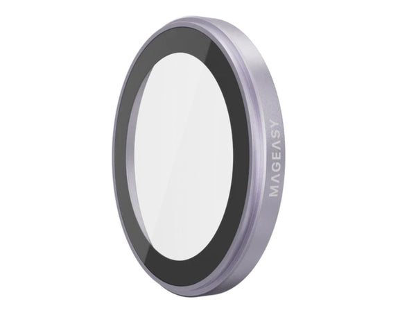 MagEasy Lenz Sapphire Camera Lens Protector for iPhone 17, synthetic sapphire, SGF IP68 waterproof certified, premium metal frame with PVD MAX coating, easy install, at Thabthaba Store Qatar