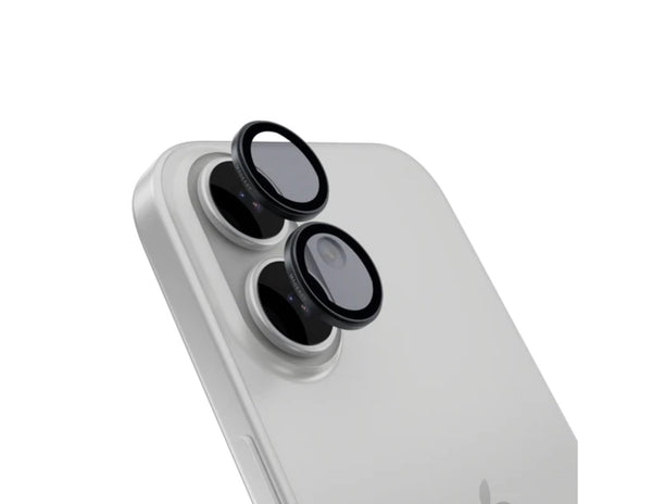MagEasy Lenz Sapphire Camera Lens Protector for iPhone 17, synthetic sapphire, SGF IP68 waterproof certified, premium metal frame with PVD MAX coating, easy install, at Thabthaba Store Qatar