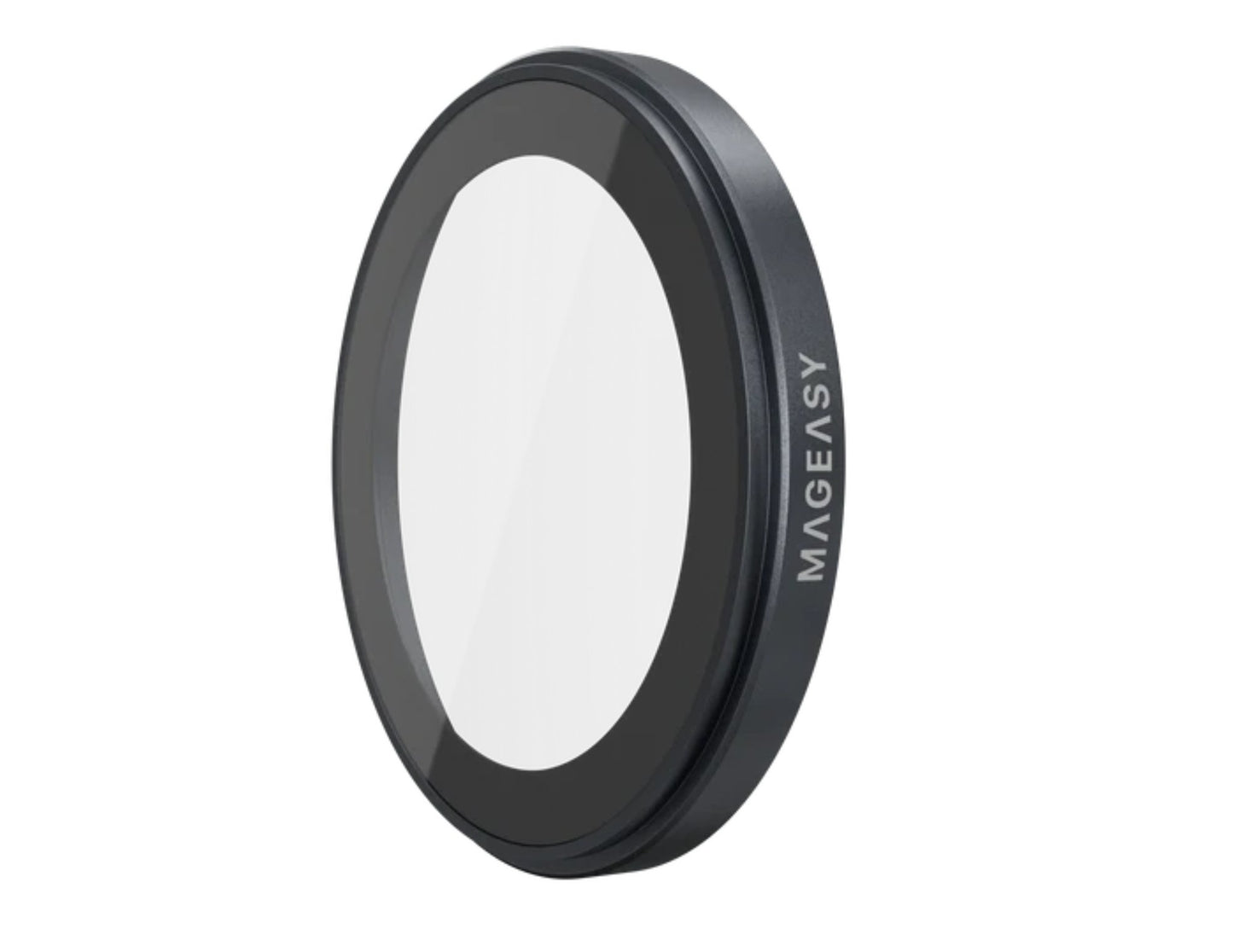 MagEasy Lenz Sapphire Camera Lens Protector for iPhone 17, synthetic sapphire, SGF IP68 waterproof certified, premium metal frame with PVD MAX coating, easy install, at Thabthaba Store Qatar