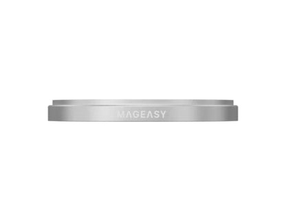 MagEasy Lenz Sapphire Camera Lens Protector for iPhone 17, synthetic sapphire, SGF IP68 waterproof certified, premium metal frame with PVD MAX coating, easy install, at Thabthaba Store Qatar