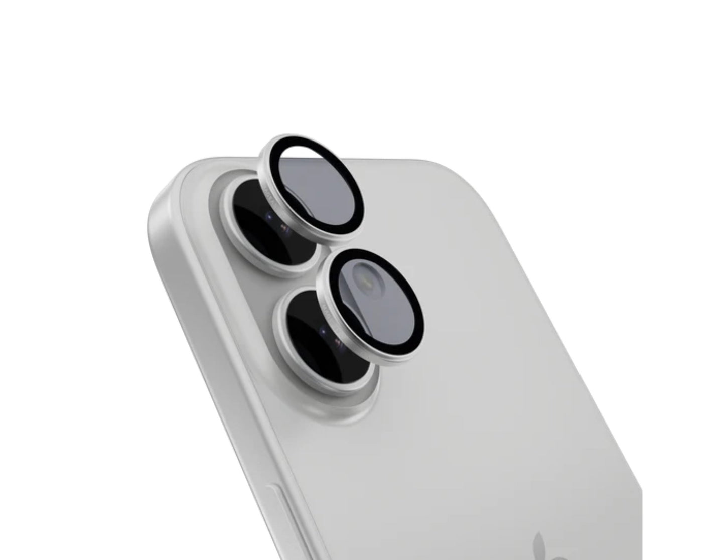MagEasy Lenz Sapphire Camera Lens Protector for iPhone 17, synthetic sapphire, SGF IP68 waterproof certified, premium metal frame with PVD MAX coating, easy install, at Thabthaba Store Qatar