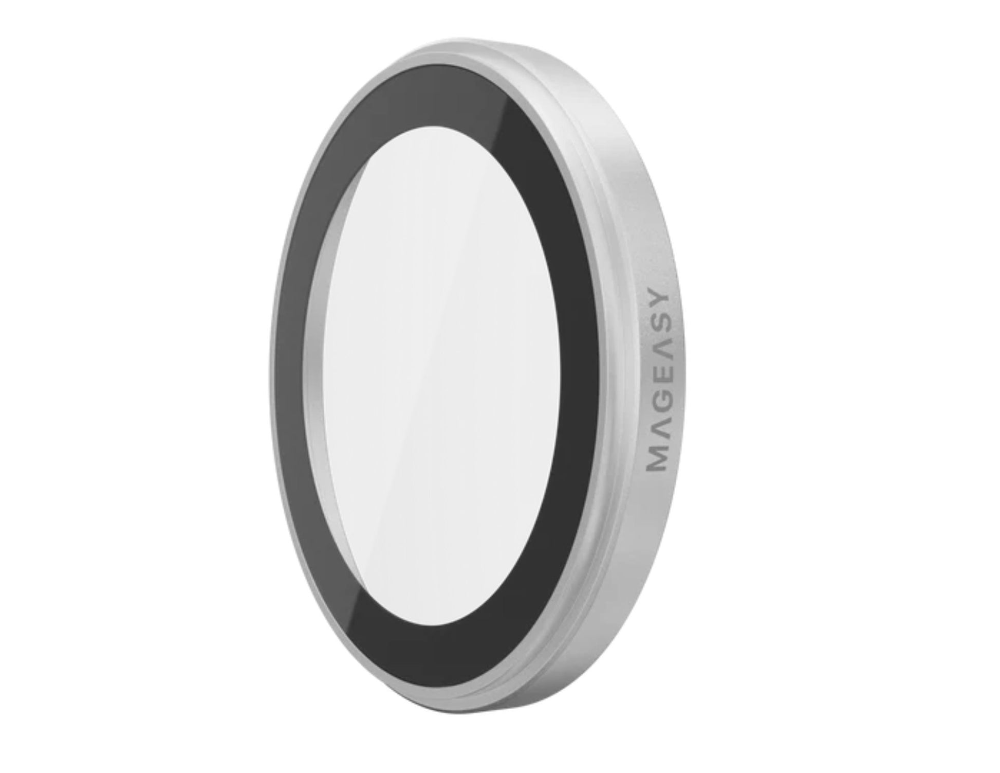 MagEasy Lenz Sapphire Camera Lens Protector for iPhone 17, synthetic sapphire, SGF IP68 waterproof certified, premium metal frame with PVD MAX coating, easy install, at Thabthaba Store Qatar