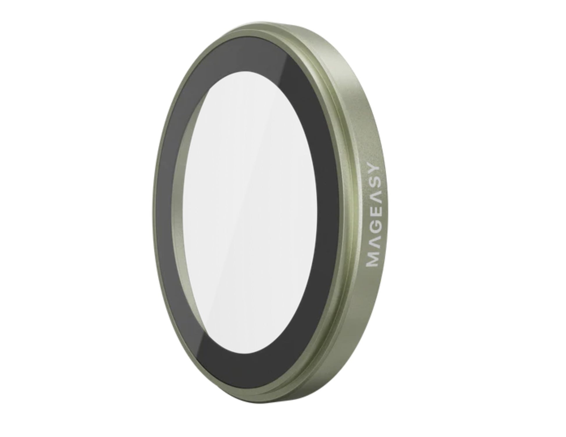 MagEasy Lenz Sapphire Camera Lens Protector for iPhone 17, synthetic sapphire, SGF IP68 waterproof certified, premium metal frame with PVD MAX coating, easy install, at Thabthaba Store Qatar