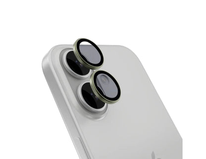 MagEasy Lenz Sapphire Camera Lens Protector for iPhone 17, synthetic sapphire, SGF IP68 waterproof certified, premium metal frame with PVD MAX coating, easy install, at Thabthaba Store Qatar