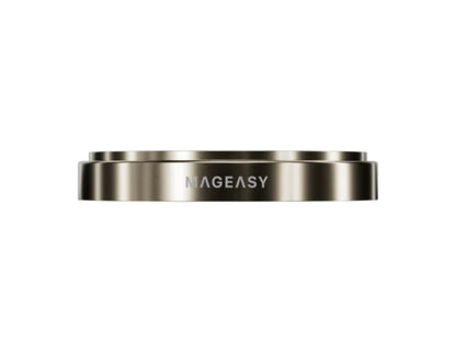 MagEasy Lenz Sapphire Camera Lens Protector for iPhone Air, synthetic sapphire, IP68 waterproof, aluminum alloy frame, PVD MAX coating, easy install, at Thabthaba Store Qatar