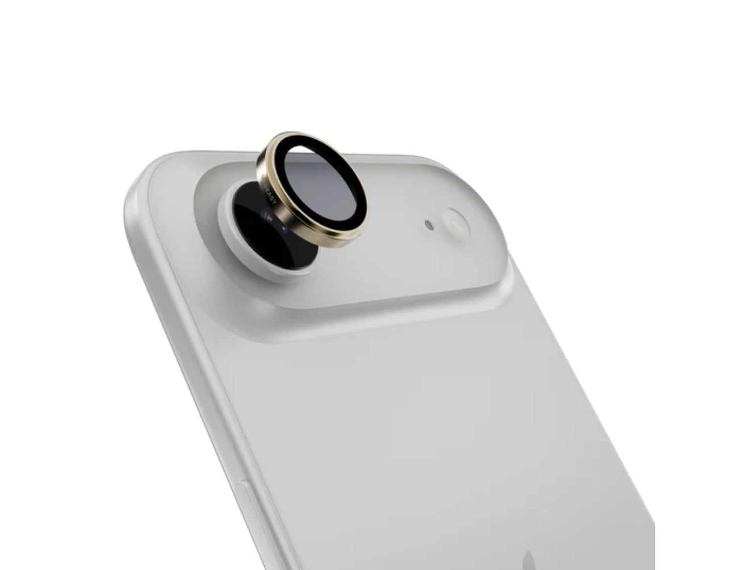 MagEasy Lenz Sapphire Camera Lens Protector for iPhone Air, synthetic sapphire, IP68 waterproof, aluminum alloy frame, PVD MAX coating, easy install, at Thabthaba Store Qatar