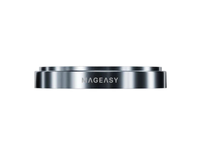 MagEasy Lenz Sapphire Camera Lens Protector for iPhone Air, synthetic sapphire, IP68 waterproof, aluminum alloy frame, PVD MAX coating, easy install, at Thabthaba Store Qatar