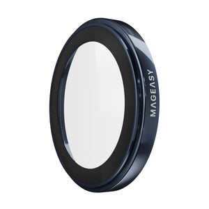 MagEasy Lenz Midnight sapphire camera lens protector for iPhone Duo with 0.3mm sapphire glass and aviation-grade aluminum frame in Qatar