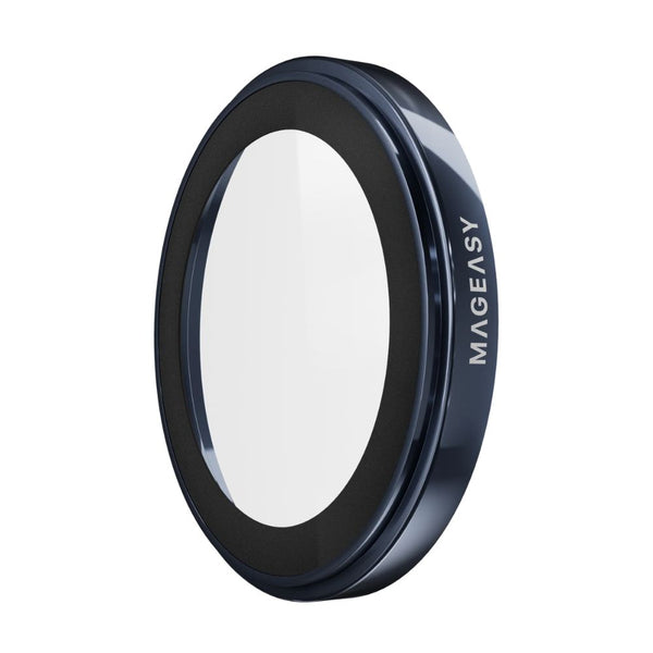 MagEasy Lenz Midnight sapphire camera lens protector for iPhone Duo with 0.3mm sapphire glass and aviation-grade aluminum frame in Qatar